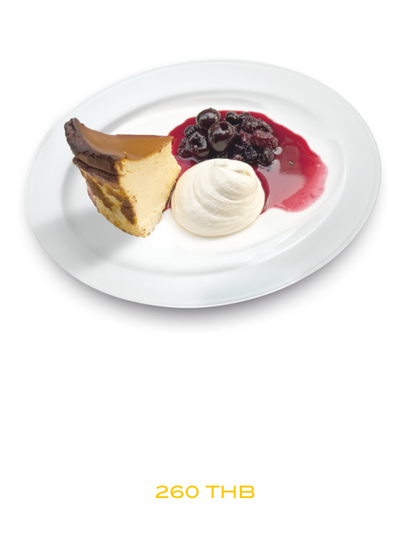 Cheesecake with homemade berry jam
